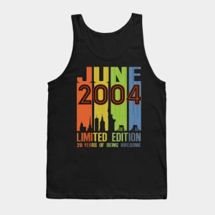 June 2004 20 Years Of Being Awesome Limited Edition Tank Top